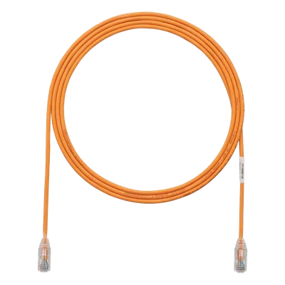 Cable de Parcheo UTP / Cat6 / 28AWG / 0.30 m (1 ft) / Diámetro Reducido 3.8 mm / LSZH / PoE++ / 250 MHz