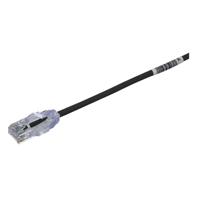 Cable de Parcheo UTP / Cat6 / 28AWG / 3.8 mm / 0.3 m (1 pie) / PoE / CM/LSZH