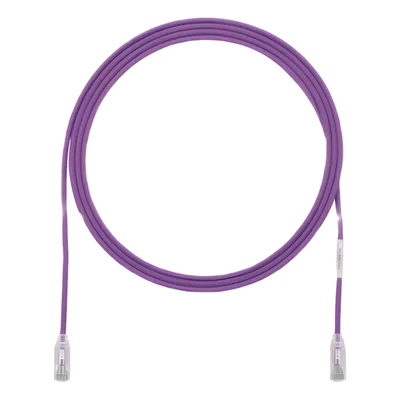 Cable de Parcheo UTP Cat6 / 28 AWG / 7.62 m (25 ft) / Diámetro Reducido 3.8 mm / Doble Clasificación CM/LSZH / PoE hasta 90W