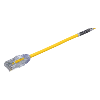 Cable de Parcheo UTP Cat6 / 28AWG Diámetro Reducido / 7.62 m (25 ft) / 250 MHz / Doble Clasificación CM/LSZH / PoE IEEE 802.3bt