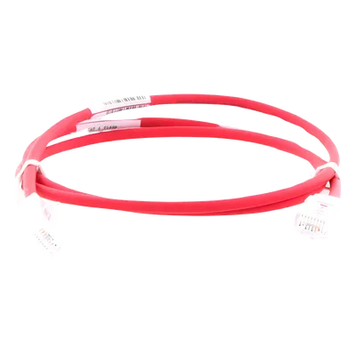 Cable de Parcheo / Cat6 / UTP / 28AWG / 0.91 m (3 ft) / Doble Certificación CM/LSZH / Rojo