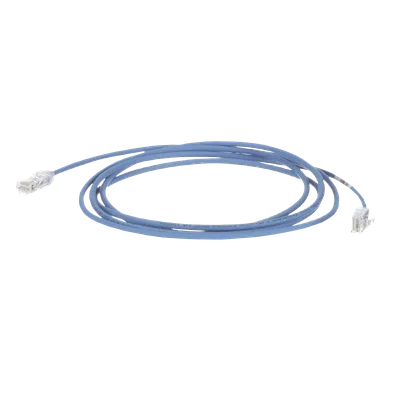 Cable de Parcheo UTP / Cat6 / 28AWG / 13.72 m (45 ft) / Diámetro 3.8 mm / Azul