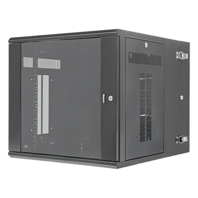 Gabinete de Montaje en Pared / 12 UR / 19in / 762mm (2.5 ft) Profundidad / Ventana de Seguridad / Acero