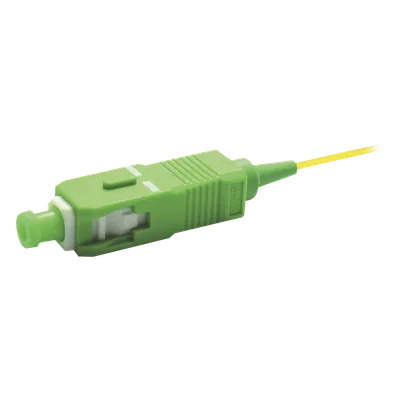 Pigtail de Fibra Óptica / SC/APC / Monomodo G.652D / Simplex / 2 Metros (6.56 Pies) / 0.9 mm / PVC