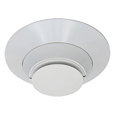 Detector fotoeléctrico direccionable de humo / protocolos LiteSpeed y CLIP / color marfil / base de 6" incluida / hasta 159 direcciones / UL 268
