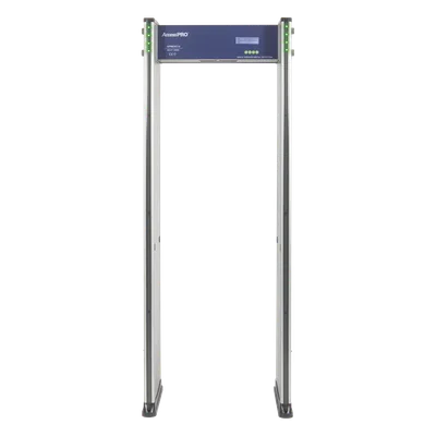 Detector de Metales de 18 zonas/ Uso en Interior/Programación con Control Remoto / Contador de Personas