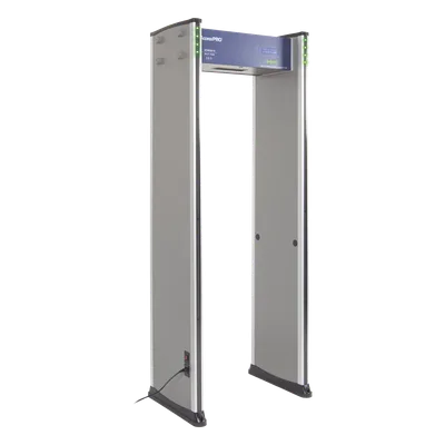 Detector de Metales de 18 zonas/ Uso en Interior/Programación con Control Remoto / Contador de Personas