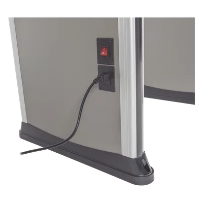 Detector de Metales de 18 zonas/ Uso en Interior/Programación con Control Remoto / Contador de Personas