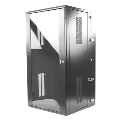 Gabinete de Montaje en Pared / 26 UR / 635mm (2.08 ft) Profundidad / Ventana de Seguridad / 350 lb Capacidad / EIA 19in