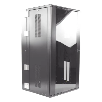 Gabinete de Montaje en Pared / 26 UR / 635mm (2.08 ft) Profundidad / Ventana de Seguridad / 350 lb Capacidad / EIA 19in