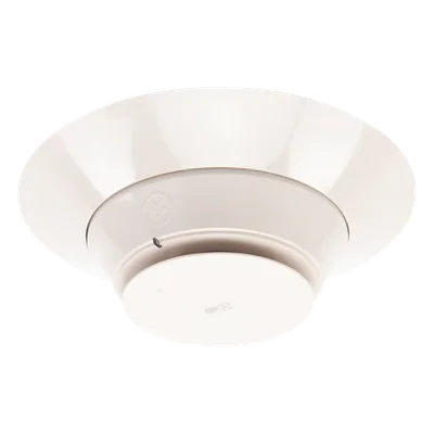 Sensor Térmico Direccionable / Programable Fijo 57°C / Tasa de Aumento o Alta Temperatura 88°C / Cobertura 15.2 m (50 ft) / Base Incluida