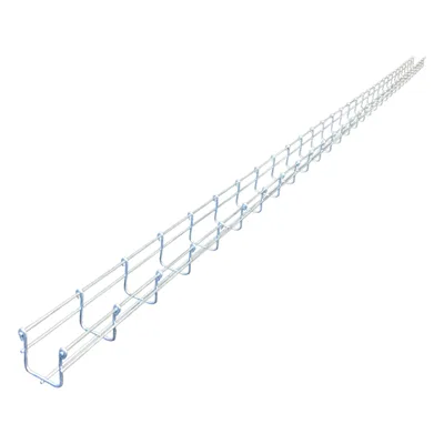 Charola Tipo Malla / 50x54 mm / 38 Cables Cat6 / 3 m (9.8 ft) / Acabado Electrozincado / Uso Interior