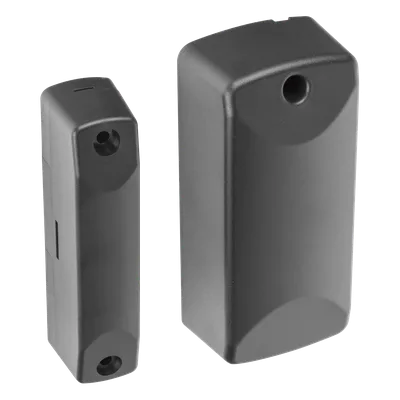Sensor Magnético Inalámbrico para Exterior / IP56 / Gap 7.5 cm / Entrada Auxiliar NC/C/NO / -40°C a 60°C / Batería 10 Años / 345 MHz