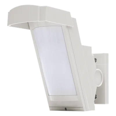 Detector PIR Exterior / 12 m (39.4 ft) / 85° / Montaje 2.5-3 m (8.2-9.8 ft) / Antimascota Inteligente / Doble Blindaje / IP55