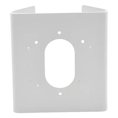 Montaje en Poste para Cámara IP / Acero Inoxidable / Compatible DS-2CD26 / Exterior / Blanco