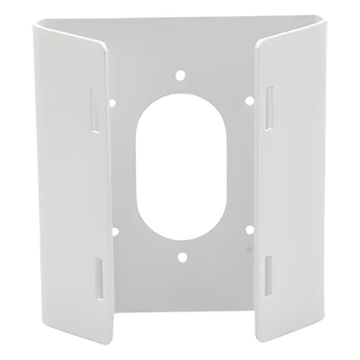Montaje en Poste para Cámara IP / Acero Inoxidable / Compatible DS-2CD26 / Exterior / Blanco