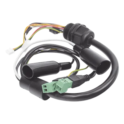 Arnés de Conexión para Domo PTZ / Conectores RS-485 / Alimentación 12 Vcc / Cable 50 cm (19.7 in) / Forro Protector