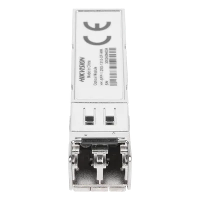 Transceptor Mini-GBIC SFP / 1.25 Gbps / 1 km (3280 ft) / LC Duplex / Multimodo 62.5/125 µm y 50/125 µm / 1310 nm / 0°C a 70°C