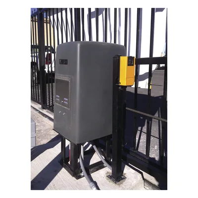 Operador de Puerta Corrediza / 450 kg / 12 m (39.4 ft) / Motor 1/2 HP / Baterías de Respaldo 7.2 Ah / Uso Continuo