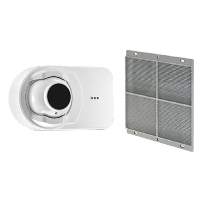 Detector de Humo por Haz Reflejado / Convencional / 100 m x 18 m (328 ft x 59 ft) / Infrarrojo / 6 Cables / Inmunidad a Luz Solar