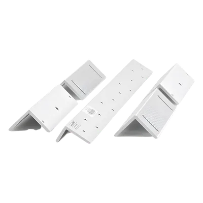 Kit de Montaje / Bracket Z y L / Aluminio Reforzado / 500x48.8x30.4 mm y 180x50x50 mm / 1.64x0.16x0.10 ft y 0.59x0.16x0.16 ft