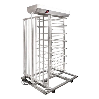 Torniquete de Cuerpo Completo / 25 Personas/min / Acero Inoxidable / Rotación 90° / Interior y Exterior / 110 VCA