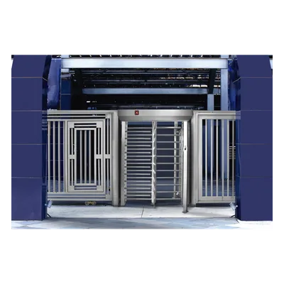 Torniquete de Cuerpo Completo / 25 Personas/min / Acero Inoxidable / Rotación 90° / Interior y Exterior / 110 VCA