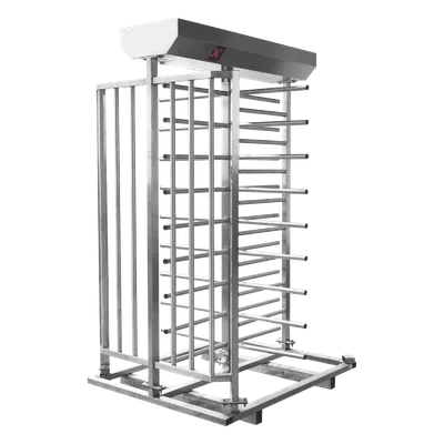 Torniquete de Cuerpo Completo / 25 Personas/min / Acero Inoxidable / Rotación 90° / Interior y Exterior / 110 VCA