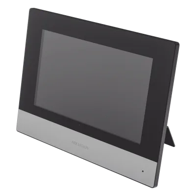 Monitor IP WiFi Touch Screen / Pantalla 7" / Resolución 1024 x 600 / Wi-Fi 2.4 GHz / Ethernet 10/100 Mbps / PoE Estándar / Audio Bidireccional / Integración 16 Cámaras IP 2 MP