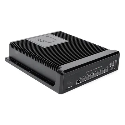 Switch industrial UniFi PoE de 10 puertos Gigabit (8 x 802.3bt y 2 x Ethernet) para temperaturas extremas