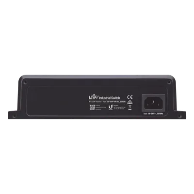 Switch industrial UniFi PoE de 10 puertos Gigabit (8 x 802.3bt y 2 x Ethernet) para temperaturas extremas