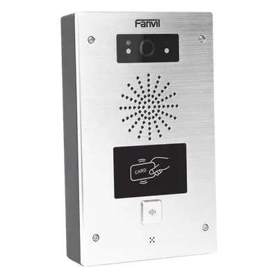 Video Portero IP / 2 Líneas SIP / Cámara HD 2MP / IR Nocturno / RFID / IP65 e IK10 / PoE 802.3af / Onvif / -40°C a 70°C
