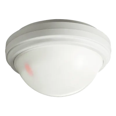 Sensor de movimiento / 360° de detección / Zoom variable / Montaje en techo / 18 m (60 pies) / 2.4 a 5 m (8 a 16 pies)