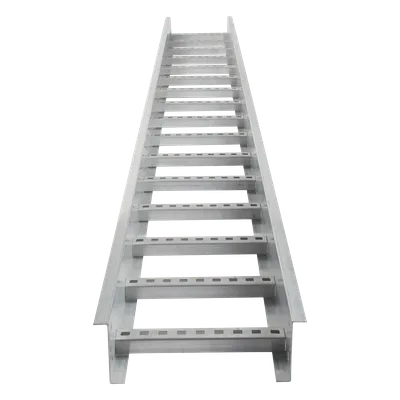 Escalera Portacables / Perfil Z / Peralte 3 1/4" / Ancho 6" / Paso 9" / 3.66 m (12 ft) / Capacidad 137 Cables
