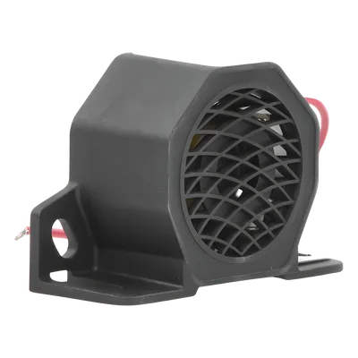 Alarma de Reversa Vehicular / 102 dB(A) / 12-24 VDC / IP64 / SAE F / Tono Dual y Doble