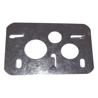 Placa Salida a Tubo Automática / 3/4", 1" y 1 1/4" / Lámina Galvanizada G60 / 5 kg