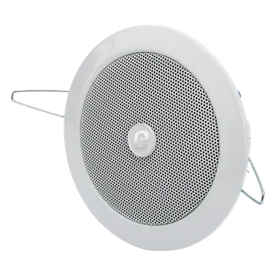 Altavoz de Techo / 4" / 3-6W @ 100V / 70V/100V / Frente Metálico / Resistente a Humedad