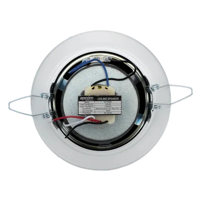 Altavoz de Techo / 4" / 3-6W @ 100V / 70V/100V / Frente Metálico / Resistente a Humedad