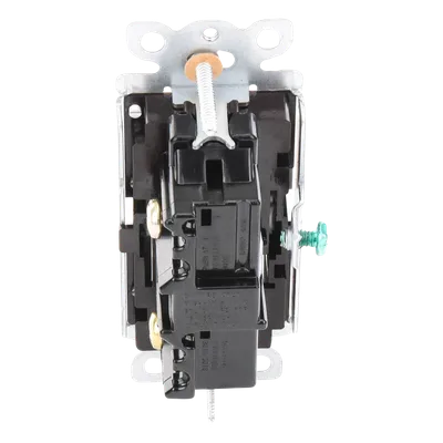 Interruptor de Pared Unipolar / 15 A / 120/277 V / Accionamiento Paleta / Acabado Snow Satinado