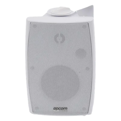 Altavoz de Pared / 2 Vías / 70V/100V / 8 Ohms / 2.5W - 20W / Woofer 4 in + Tweeter 1.5 in / IP Resistente a Humedad