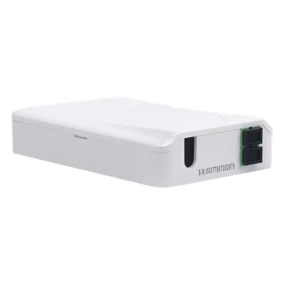 Caja Terminal de Fibra Óptica / 2 Puertos SC/APC / IP30 / Montaje en Pared / 3.07 x 4.72 x 1.0 in