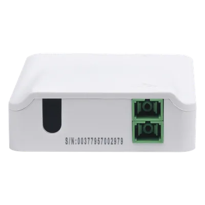 Caja Terminal de Fibra Óptica / 2 Puertos SC/APC / IP30 / Montaje en Pared / 3.07 x 4.72 x 1.0 in