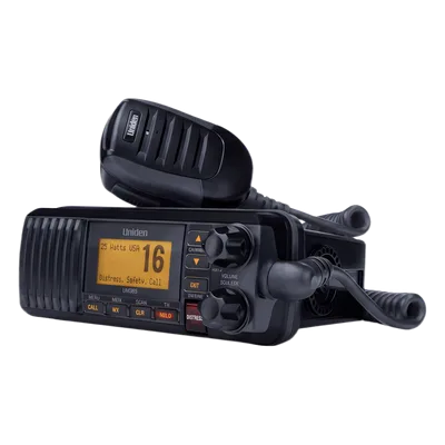 Radio Móvil Marino VHF / 25W / DSC Clase D con GPS / IPX4 / Pantalla LCD / Triple Watch