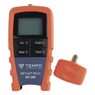 Probador de Cable / UTP STP Coaxial / Detección de Fallas / Control Remoto / Tono Digital / TIA/EIA LAN
