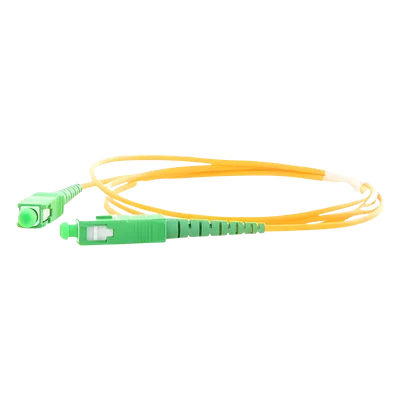 Jumper de Fibra Óptica / Monomodo SC/APC-SC/APC Simplex / 1 m (3.28 ft) / Forro PVC / 2 mm