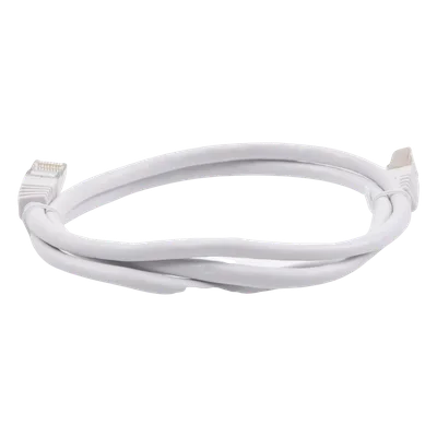 Patch Cord / Cat6A Blindado / 10G / 1.0 m (3.28 ft) / 500 MHz / AWG 27 / Blanco