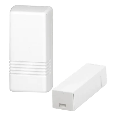 Transmisor Inalámbrico para Puerta o Ventana / Doble Zona / Reed Switch con Magneto / Batería de Litio 3V / Carcasa Compacta