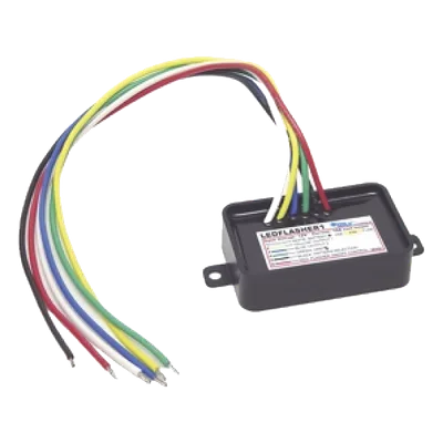 Flasheador LED / Control de 20 Cabezales / 12 Patrones Programables / IP67 / 12V DC / 3 x 2 x 1 pulgadas