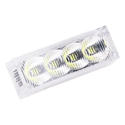 Módulo LED de Reemplazo / 4 LEDs Ámbar Alta Intensidad / Compatible Barras X67 / Exterior / Bajo Consumo