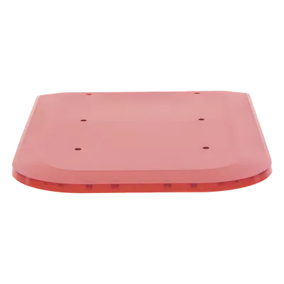 Domo lateral de reemplazo / Policarbonato rojo / Compatible X67 / 0.3 m (1 pie) aprox.